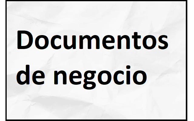 documentos de negocio