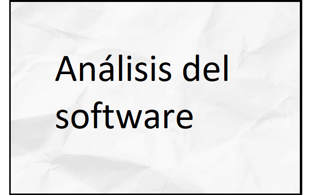 análisis de software