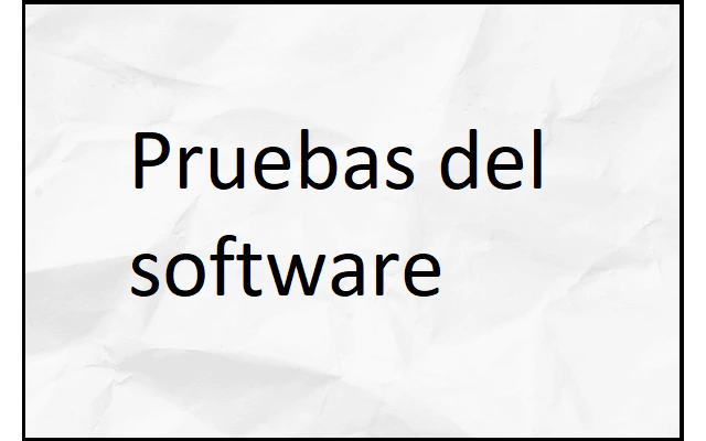 pruebas de software