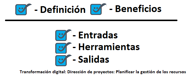 planificar la gestión de recursos